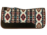 31" x 32" Nylon Printed Top Contoured Felt Bottom Saddle Pad