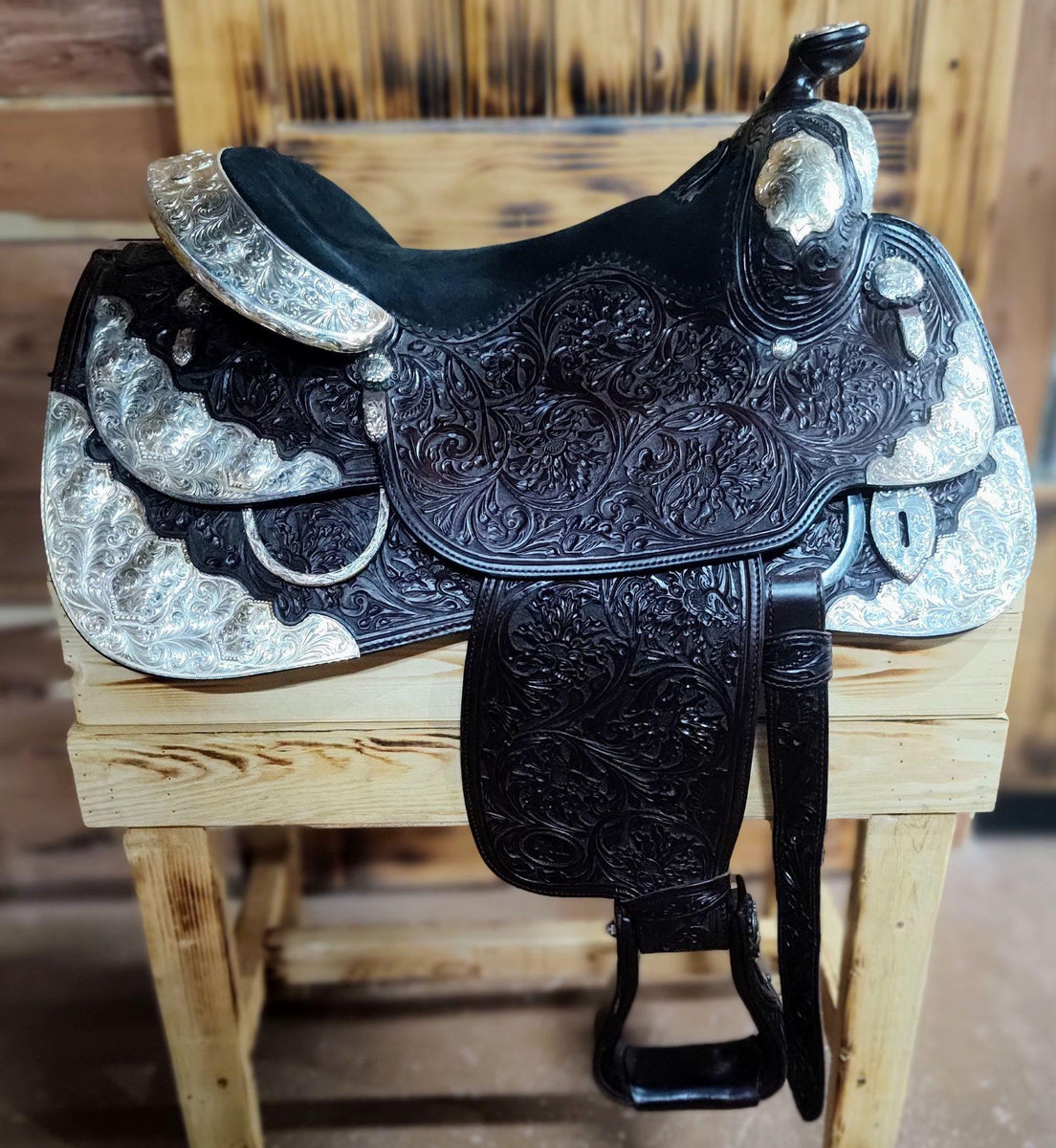 New! Billy Royal® Drover Ranch Western Saddle 7.5 Gullet