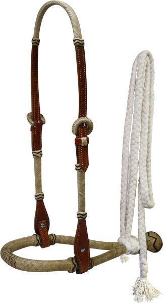 Set bride, bosal, mecates coton Set bride, bosal, mecates coton