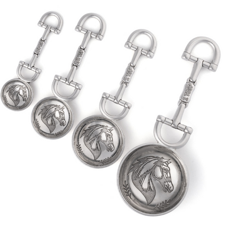 Zinc EQUESTRIAN Measuring Spoons