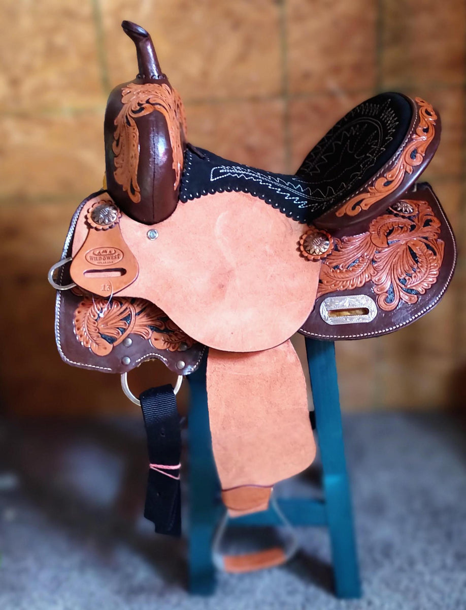 13" WILD O WEST BARREL SADDLE Trails End Western Wear & Tack