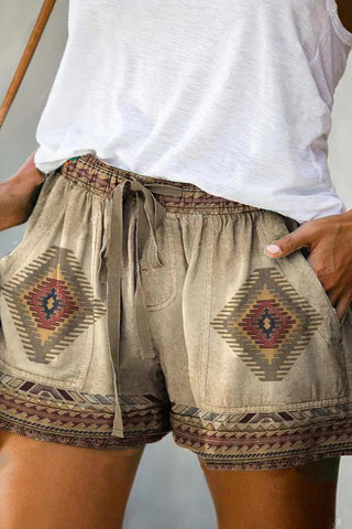 AZTEC TAN LADIES SHORT