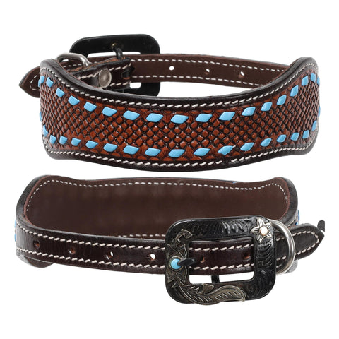 Stetson Leather Dog Collar
