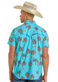 HAWAIIAN TEK WESTERN SNAP ROCK & ROLL DENIM