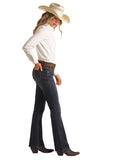 LADIES ROCK & ROLL DENIM RIDING JEAN