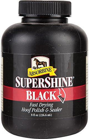 SuperShine® Hoof Polish & Sealer Black