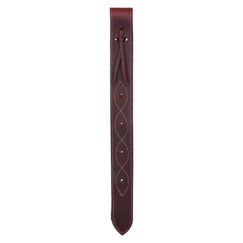 18" Stitched Argentina Cow Leather Off Billet