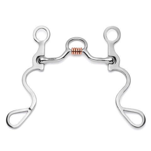 Long S Shank with Medium Port Copper Rollers