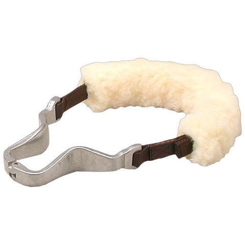 NYLON CRIBBING COLLAR WITH FLEECE COVER