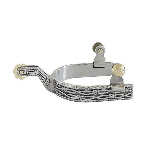 Barbed Wire Stainless Steel Spurs