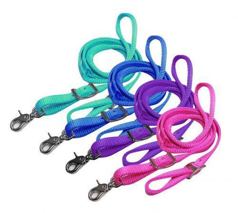 Pony/Youth 6ft nylon contest reins