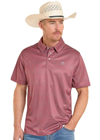 Panhandle Slim Mens SS Polo Snap