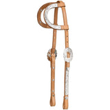 Royal Double Ear Headstall with Raised Edge