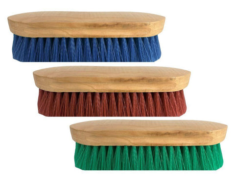 Medium bristle brush on an oval base