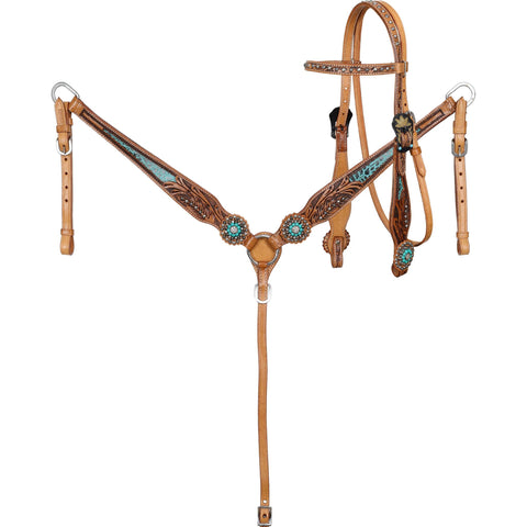 Everglade Browband Headstall and Breastcollar Set