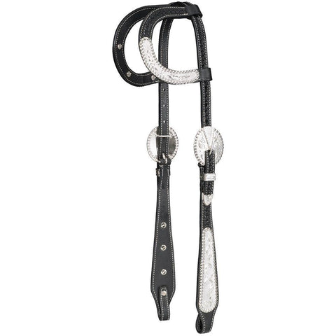 Double Ear Headstall with Berry Edge