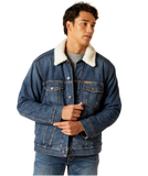 DENIM SHERPA ARIAT MENS JACKET