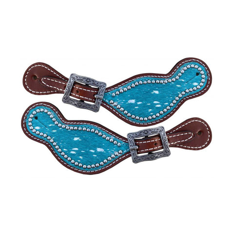 Ladie's Turquoise Cowgirl Spur Straps