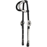 Royal Double Ear Headstall with Raised Edge