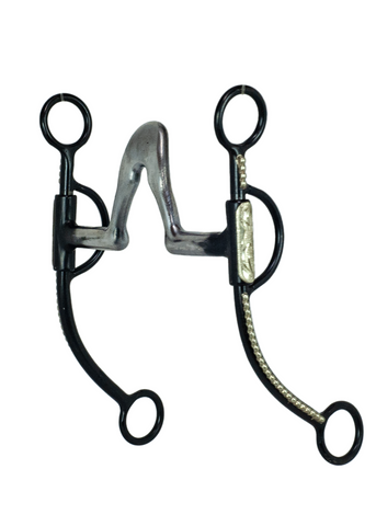 Tyler Dotted Black Steel Shank - Short Cathedral Bit