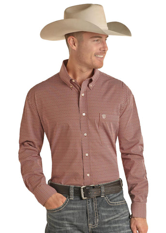 PANHANDLE MENS BUTTON DOWN LONG SLEEVE