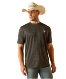 ARIAT CHARGER CREST LINE T SHIRT MENS