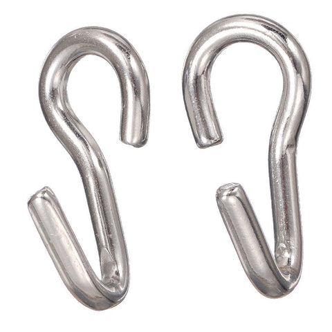 Equitare Stainless Steel Curb Hooks Large