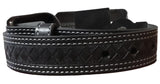 Youth Heritage Diamond Print Belt