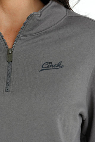 GRAY CINCH LADIES 1/4 LIGHT WEIGHT PULL OVER