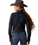 SALUTE & SILVER LUREX ARIAT KIRBY WRINKLE FREE LONG SLEEVE