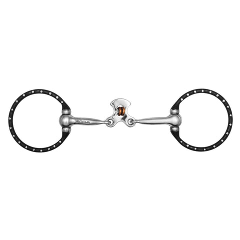 D-Ring Silver Dotted Double Copper Roller Bit