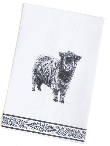 BLUE STALLION BOWIE KITCHEN TOWEL