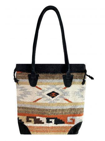 Cotton/Acrylic Southwest Design Saddle Blanket Bag