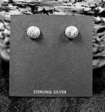 HANSEN WESTERN GEAR EARRINGS---STERLING SILVER