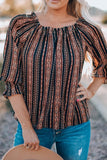 Black The Griffin Off The Shoulder Top