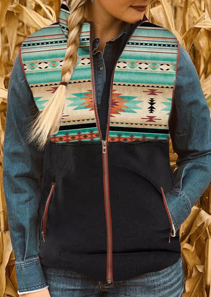 6（ロク）の「＜6(ROKU)＞MEXICAN MOTIF JAQUARD VEST/ベスト