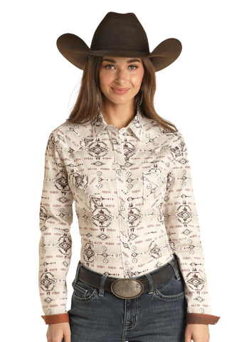 PANHANDLE ROUGH STOCK FOR HER LONG SLEEVE SNAP
