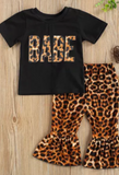 Infant Leopard Bell bottom and top