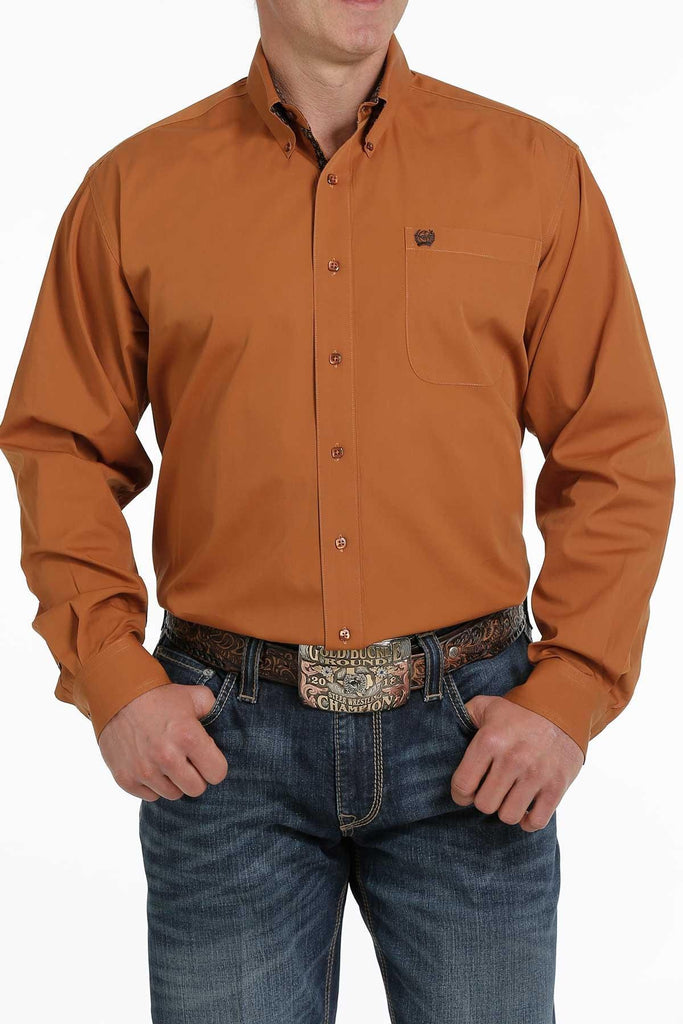 copper color mens dress shirt Copper Color Satin Mecerised Cotton Shirt For Men Punekar Cotton